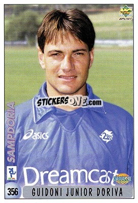 Cromo G. Doriva / M. Saro - Calcio 1999-2000 - Mundicromo