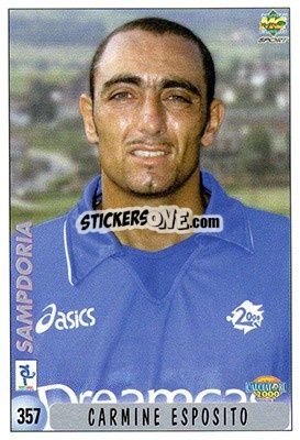 Cromo C. Esposito / V. Tosto - Calcio 1999-2000 - Mundicromo