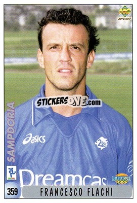 Figurina F. Flachi / B. Zivkovic - Calcio 1999-2000 - Mundicromo