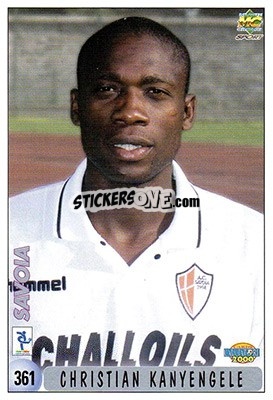 Sticker G. Mazzi / C. Kenyengele - Calcio 1999-2000 n. 361 - Mundicromo