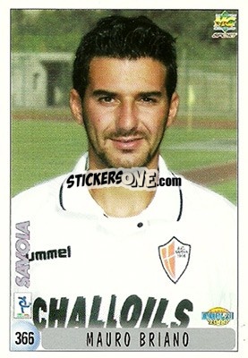 Sticker M. Briano / D. Pellegrini - Calcio 1999-2000 n. 366 - Mundicromo