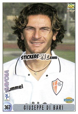 Sticker G. Di Bari / S. Porchia - Calcio 1999-2000 - Mundicromo
