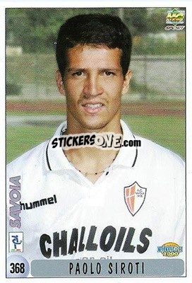 Sticker S. Ghirardello / P. Siroti - Calcio 1999-2000 - Mundicromo