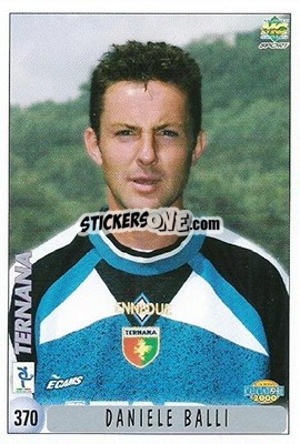 Sticker D. Balli / F. Fabris - Calcio 1999-2000 - Mundicromo