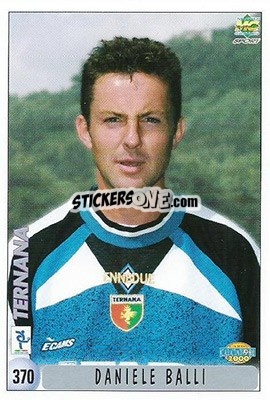 Sticker D. Balli / F. Fabris - Calcio 1999-2000 n. 370 - Mundicromo