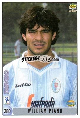 Sticker G. Aldegani / W. Pianu - Calcio 1999-2000 - Mundicromo