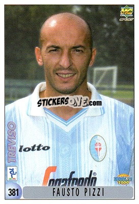 Sticker F. Ballarin / F. Pizzi - Calcio 1999-2000 n. 381 - Mundicromo