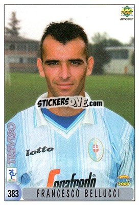 Sticker F. Bellucci / M. Susic - Calcio 1999-2000 n. 383 - Mundicromo