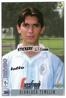 Sticker G. Bosi / G. Temelin - Calcio 1999-2000 n. 384 - Mundicromo