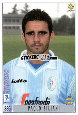 Sticker F. Crovari / P. Ziliani - Calcio 1999-2000 - Mundicromo