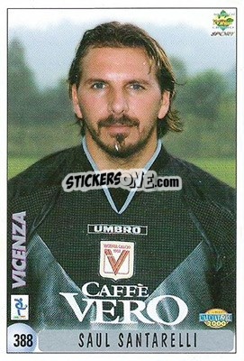 Figurina S. Santarelli / G. Di Cara - Calcio 1999-2000 - Mundicromo