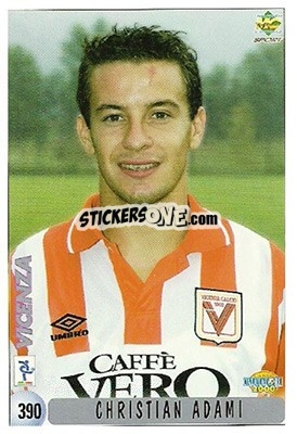 Sticker C. Adami / F. Firmani - Calcio 1999-2000 n. 390 - Mundicromo