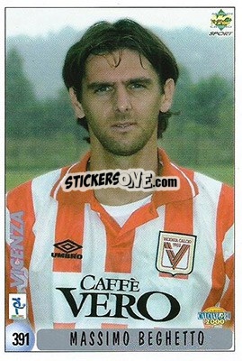 Sticker M. Beghetto / P. Luiso - Calcio 1999-2000 n. 391 - Mundicromo