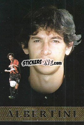 Sticker D. Albertini - Calcio 1999-2000 n. 398 - Mundicromo