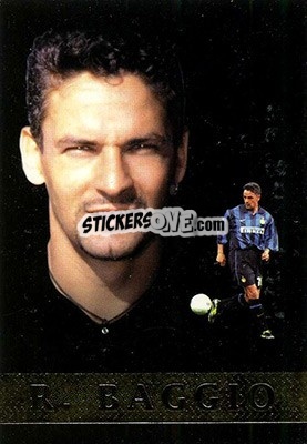 Sticker R. Baggio - Calcio 1999-2000 - Mundicromo
