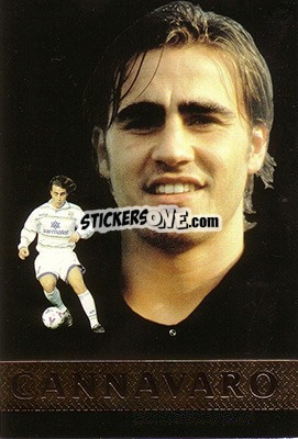 Sticker F. Cannavaro - Calcio 1999-2000 n. 407 - Mundicromo