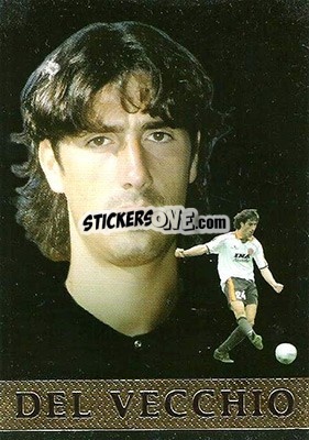 Sticker M. Delvecchio - Calcio 1999-2000 - Mundicromo