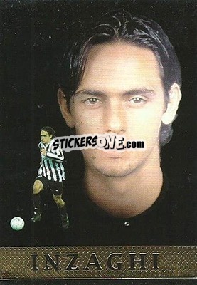 Sticker F. Inzaghi - Calcio 1999-2000 n. 415 - Mundicromo