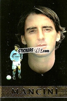 Sticker R. Mancini - Calcio 1999-2000 n. 418 - Mundicromo