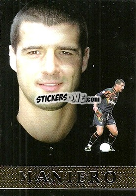 Sticker F. Maniero - Calcio 1999-2000 n. 419 - Mundicromo