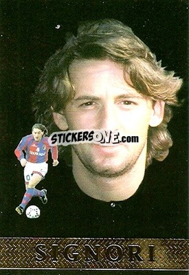 Sticker G. Signori - Calcio 1999-2000 - Mundicromo