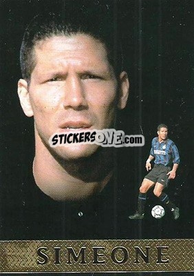 Sticker D. P. Simeone - Calcio 1999-2000 n. 430 - Mundicromo