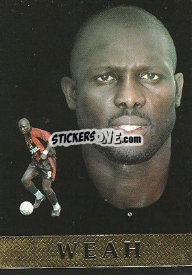 Sticker G. Weah - Calcio 1999-2000 n. 438 - Mundicromo
