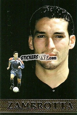 Sticker G. Zambrotta - Calcio 1999-2000 - Mundicromo