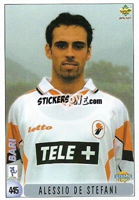 Sticker A. De Stefani / G. Indiveri - Calcio 1999-2000 - Mundicromo