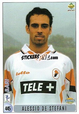 Sticker A. De Stefani / G. Indiveri - Calcio 1999-2000 n. 445 - Mundicromo