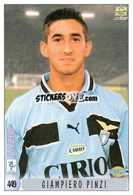Sticker E. Concetti / G. Pinzi - Calcio 1999-2000 - Mundicromo