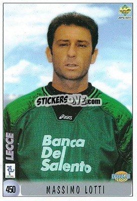 Cromo M. Lotti / M. Nicoletti - Calcio 1999-2000 - Mundicromo