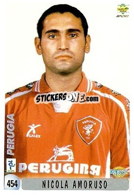 Figurina N. Amoruso / F. Galante - Calcio 1999-2000 - Mundicromo