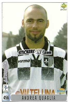 Sticker A. Madonna / A. Quaglia - Calcio 1999-2000 n. 456 - Mundicromo