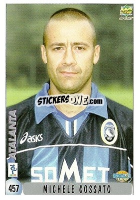 Sticker L. Cavalli / M. Cossato - Calcio 1999-2000 n. 457 - Mundicromo