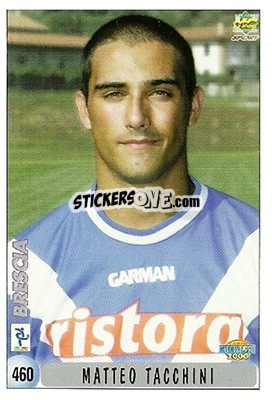 Sticker C. Nunziata / M. Tacchini - Calcio 1999-2000 n. 460 - Mundicromo