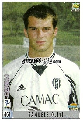 Sticker D. Cangini / S. Olivi - Calcio 1999-2000 - Mundicromo