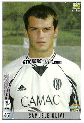 Sticker D. Cangini / S. Olivi - Calcio 1999-2000 n. 461 - Mundicromo