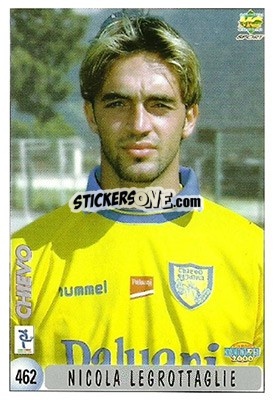 Cromo F. Carbone / N. Legrottaglie - Calcio 1999-2000 - Mundicromo