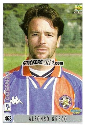 Sticker S. Gioerchini / A. Greco - Calcio 1999-2000 n. 463 - Mundicromo