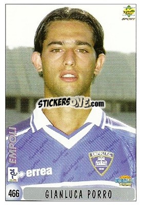 Sticker A. Di Natale / G. Porro - Calcio 1999-2000 n. 466 - Mundicromo