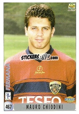 Sticker M. Benfari / M. Chiodini - Calcio 1999-2000 n. 467 - Mundicromo