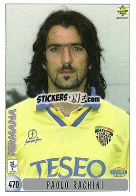 Figurina J. Cannarsa / P. Rachini - Calcio 1999-2000 - Mundicromo