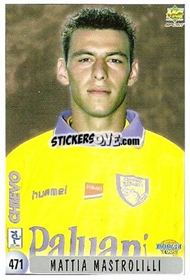 Sticker D. Mezzanotti / M. Mastrolilli - Calcio 1999-2000 - Mundicromo