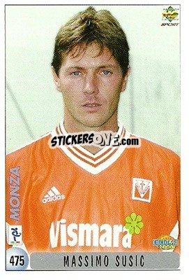 Sticker M. Susic / E. Troise - Calcio 1999-2000 n. 475 - Mundicromo