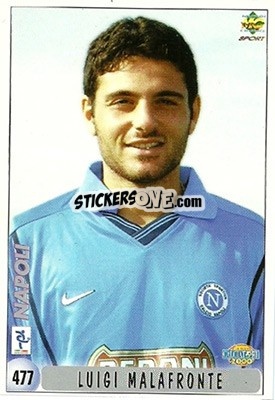 Sticker M. Facci / L. Malafronte - Calcio 1999-2000 - Mundicromo