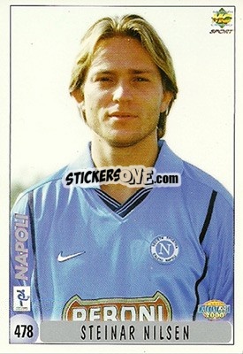 Sticker N. Mora / S. Nilsen - Calcio 1999-2000 - Mundicromo