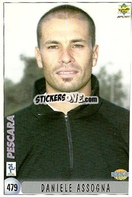 Sticker V. Palumbo / D. Assogua - Calcio 1999-2000 n. 479 - Mundicromo
