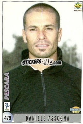 Sticker V. Palumbo / D. Assogua - Calcio 1999-2000 - Mundicromo