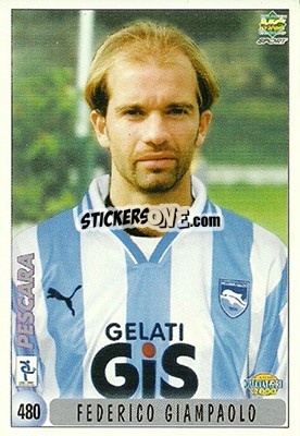 Sticker F. Giampaolo / F. Medri - Calcio 1999-2000 - Mundicromo